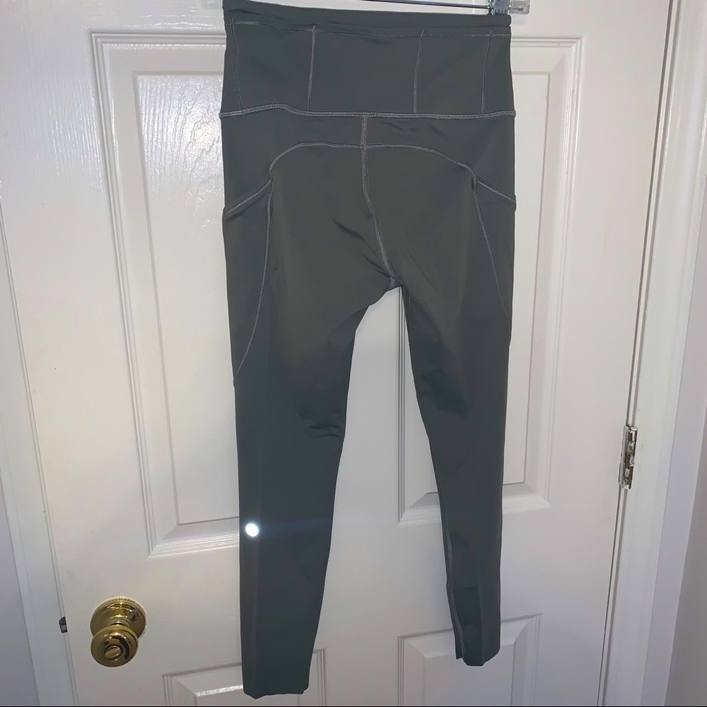 Lululemon Fast & Free Tight 7/8 Legging Grey Sage